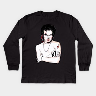 Adam Ant Kids Long Sleeve T-Shirt